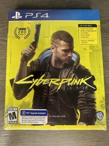 Cyberpunk 2077 PS4 Sony PlayStation 4 BRAND NEW / SEALED + Free PS5 Upgrade