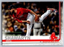 2019 Topps Update US231 Mike Shawaryn    RC Boston Red Sox Baseball Card