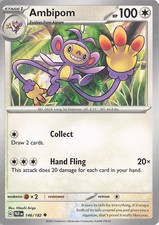 ✨Ambipom 146/182 - Normal - SV04: Paradox Rift - NM