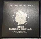 2023-S Reverse Proof $1 Morgan Silver Dollar   Box ,OGP