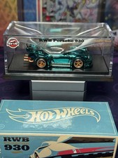 Hot Wheels RLC Exclusive RWB Porsche 930 Teal Chrome   IN HAND - FAST SHIPPING