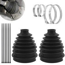 2pcs Larger Cv Boot Repair Kit Rubber Anti-dust Cvs Axle Boots Repair For Ford 2pcs Larger Cv Boot Repair Kit Rubber Anti-dust Cvs Axle Boots Repair For Ford