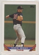 1993 Topps David West #652 0b5