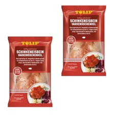 2x TULIP 600g Schinkeneisbein Eisbein gepökelt Schweinehaxe Schwarte