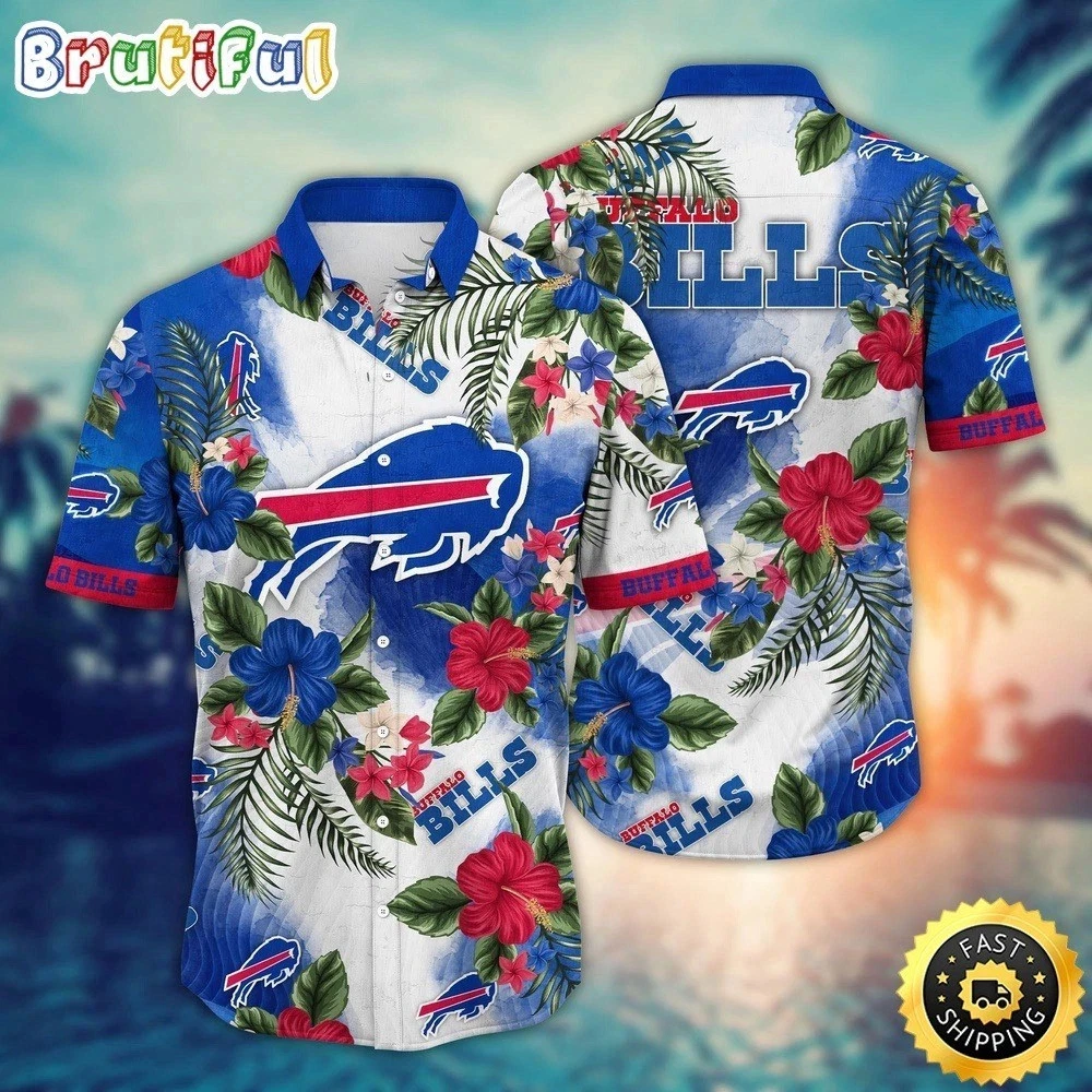 Buffalo Football Billss Team Hawaiian Shirt Button Down Unisex Adults S-5XL