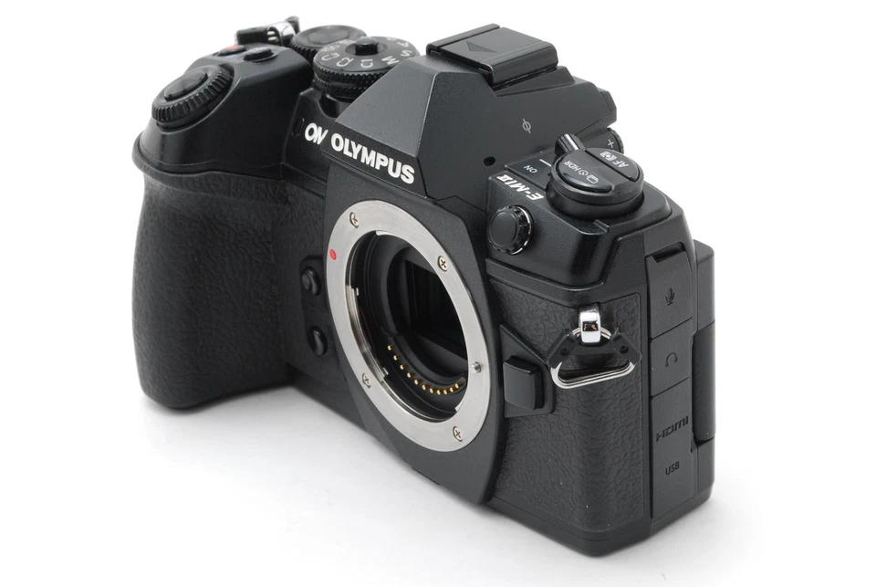 【COMO NUEVO-】Cuerpo de cámara Olympus OM-D E-M1 Mark II 20,4 MP negro sin espejo Foto 3 de 4