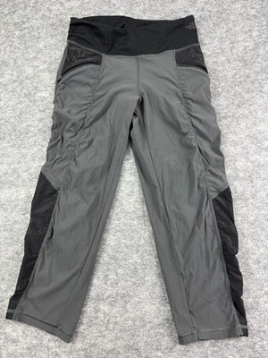 The North Face Flash Dry Women's Gray Capri Leggings Size XS