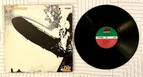 Led Zeppelin I Debut LP⚡️Atlantic SD 19126⚡️US Presswell PR⚡️VG-⚡️NO SKIPS Vinyl