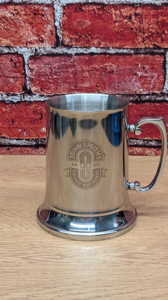 John Smith's Grand National 2007 Commemorative Stainless Steel Tankard - Image 2 of 4