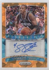 2019-20 Panini Prizm Penmanship Orange Ice Stromile Swift #PM-SMS Auto an9