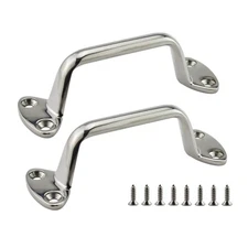 NRC&XRC Heavy Duty 316 Stainless Steel 6" （150MM） Marine Grade Boat Polished ...