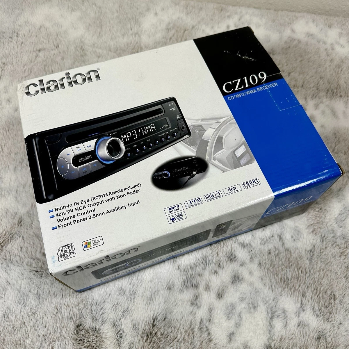 Clarion 1 DIN Car CD Players for sale | eBay