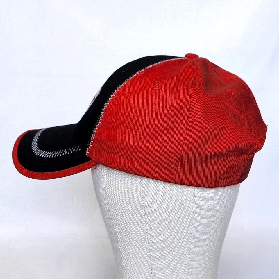 Sombrero Case IH Agricultura K-Products Negro Rojo Gorra Tractor Campo Campos Agrícolas Foto 4 de 4