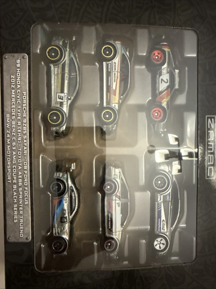 Juego de 6 coches Hot Wheels Silver Series Legends Tour Zamac 2025 Foto 2 de 4