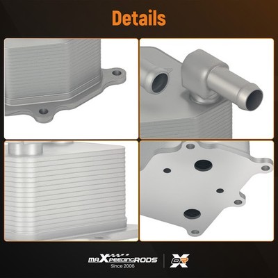 New 1x Oil Cooler Assembly for Mazda CX-9 07-15 CA0214700 Aluminum