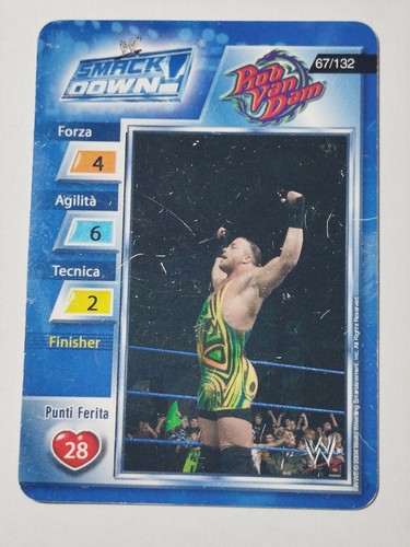 WWE Raw Smackdown 2004 ITA Gioco di Carte TCG Scegli la tua carta - Foto 128 di 140