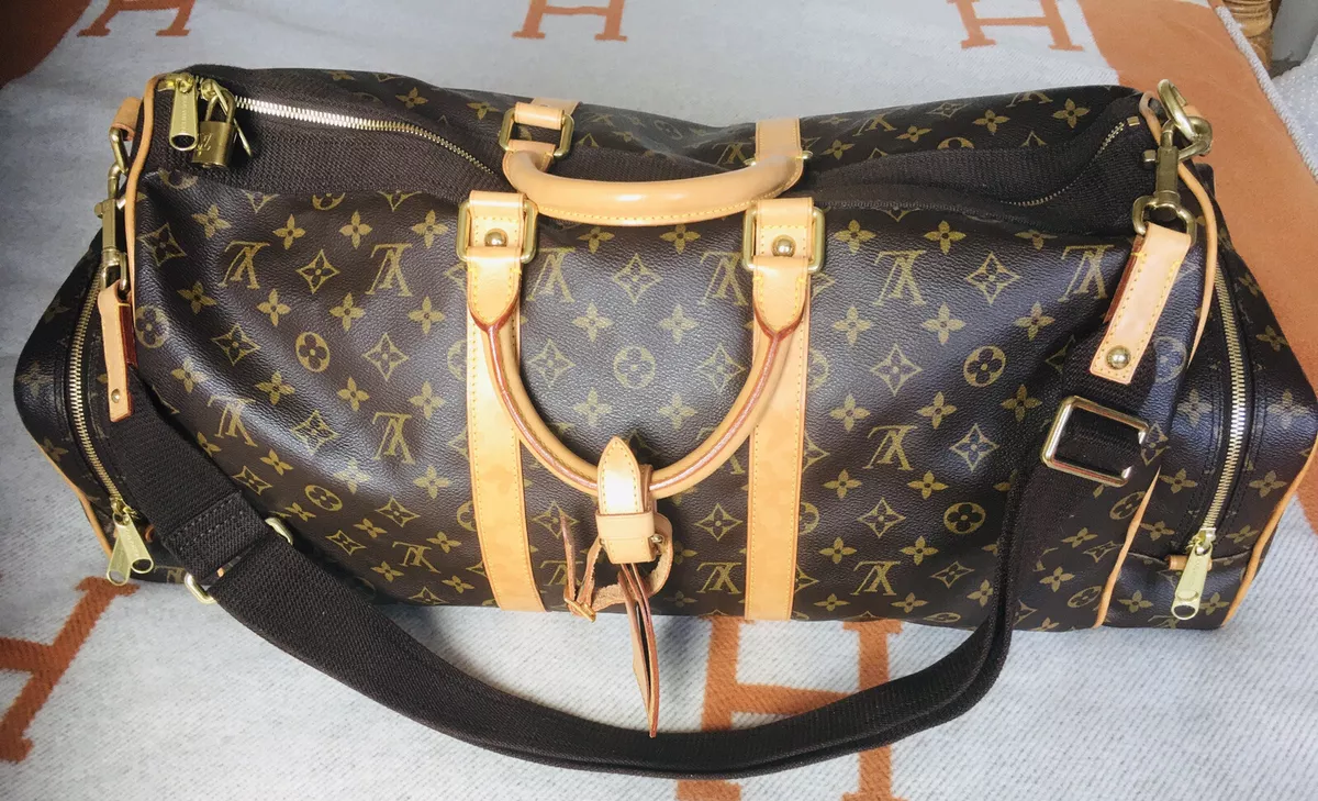 LOUIS-VUITTON-KEEPALL-65- TRAVEL BAG- EXTREMELY RARE & SOUGHT