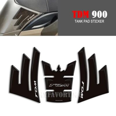 Suitable for Yamaha TDM 900 TDM900 Motorcycle Knee Fuel Tank Pad Sticker Kit