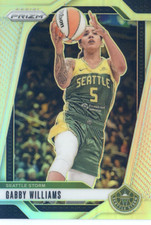 2024 Panini Prizm WNBA Silver Parallel NO.55 Gabby Williams, Seattle Storm