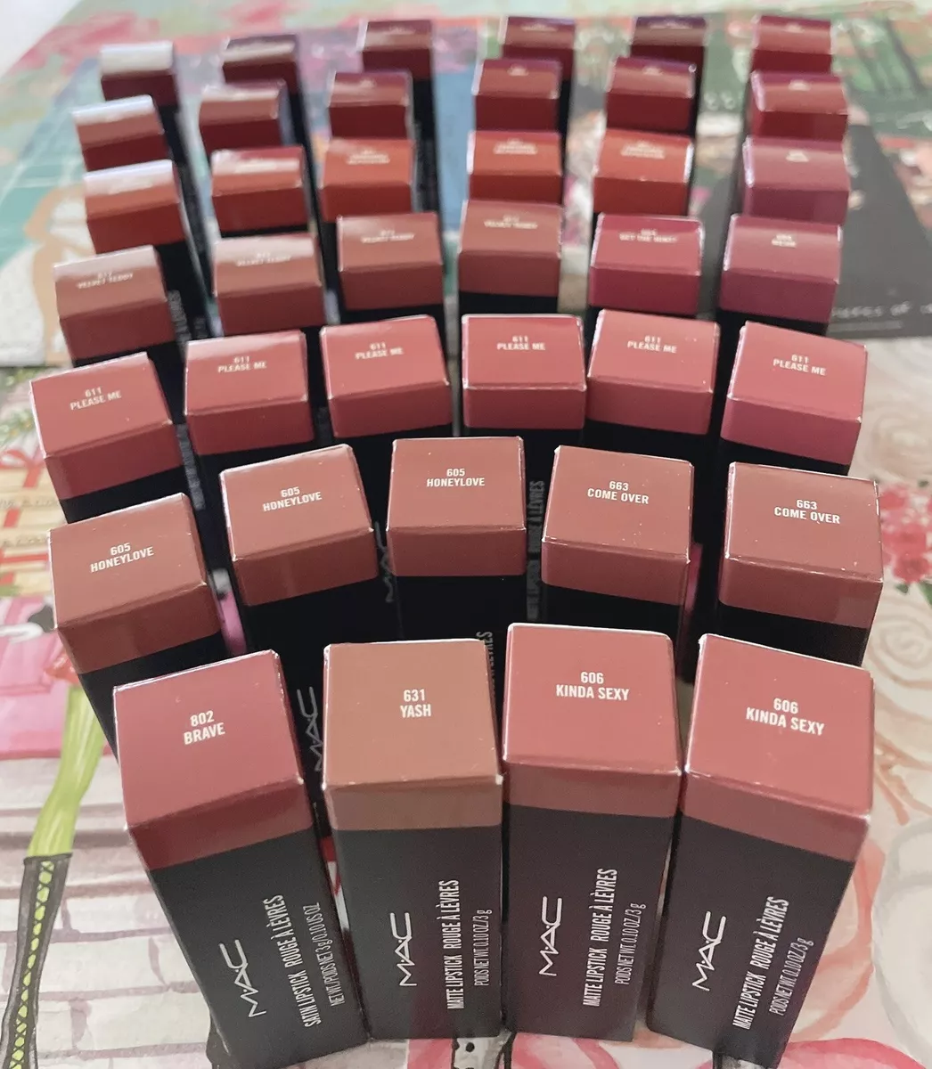 MAC Matte Lipstick Choose Shade New in box eBay