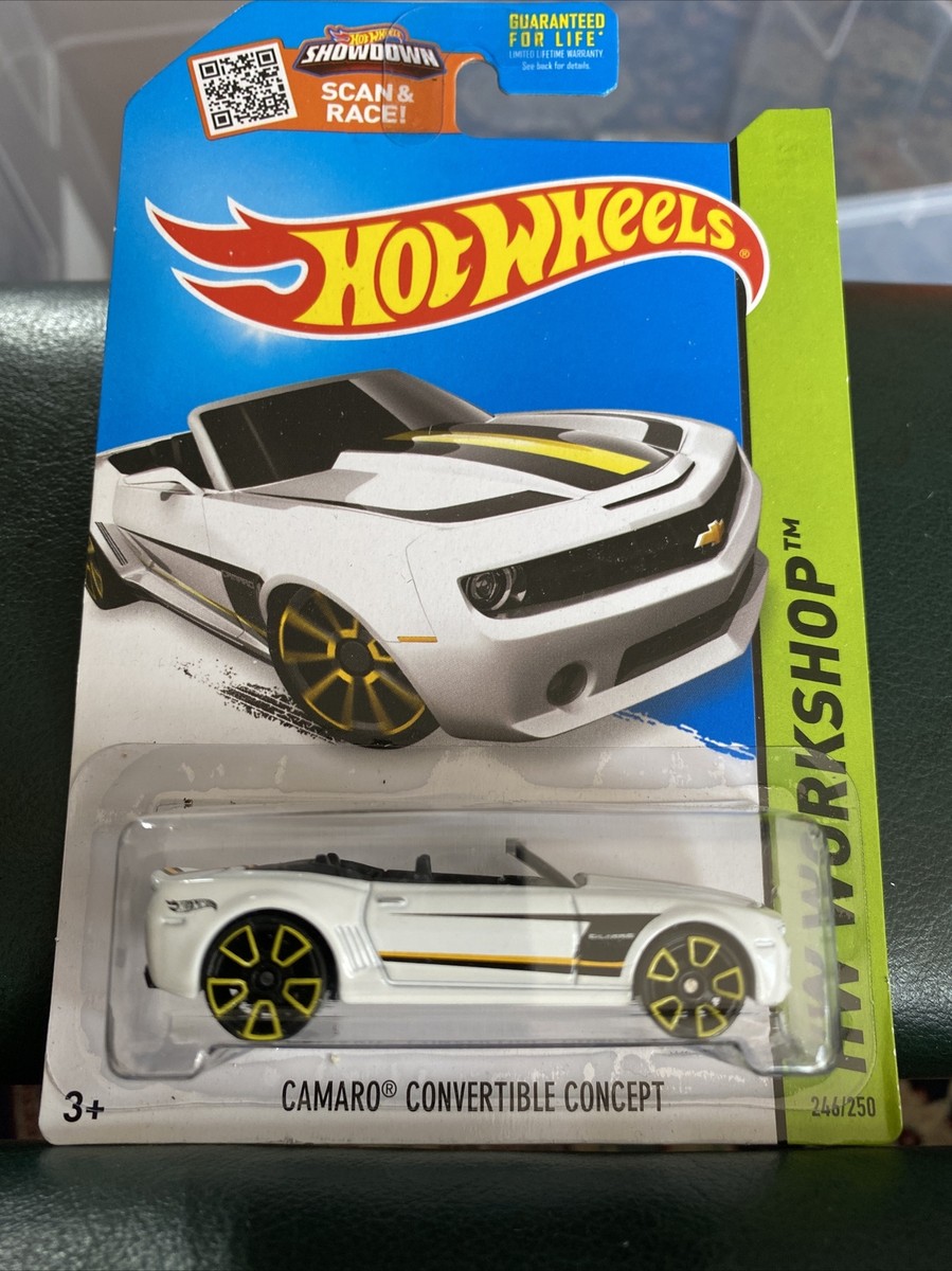 ミニカー Hot Wheels Camaro Convertible Concept 50 HOT WHEELS 50 YEARS 00S CAMARO CONVERTIBLE CONCEPT #9/10 | eBay