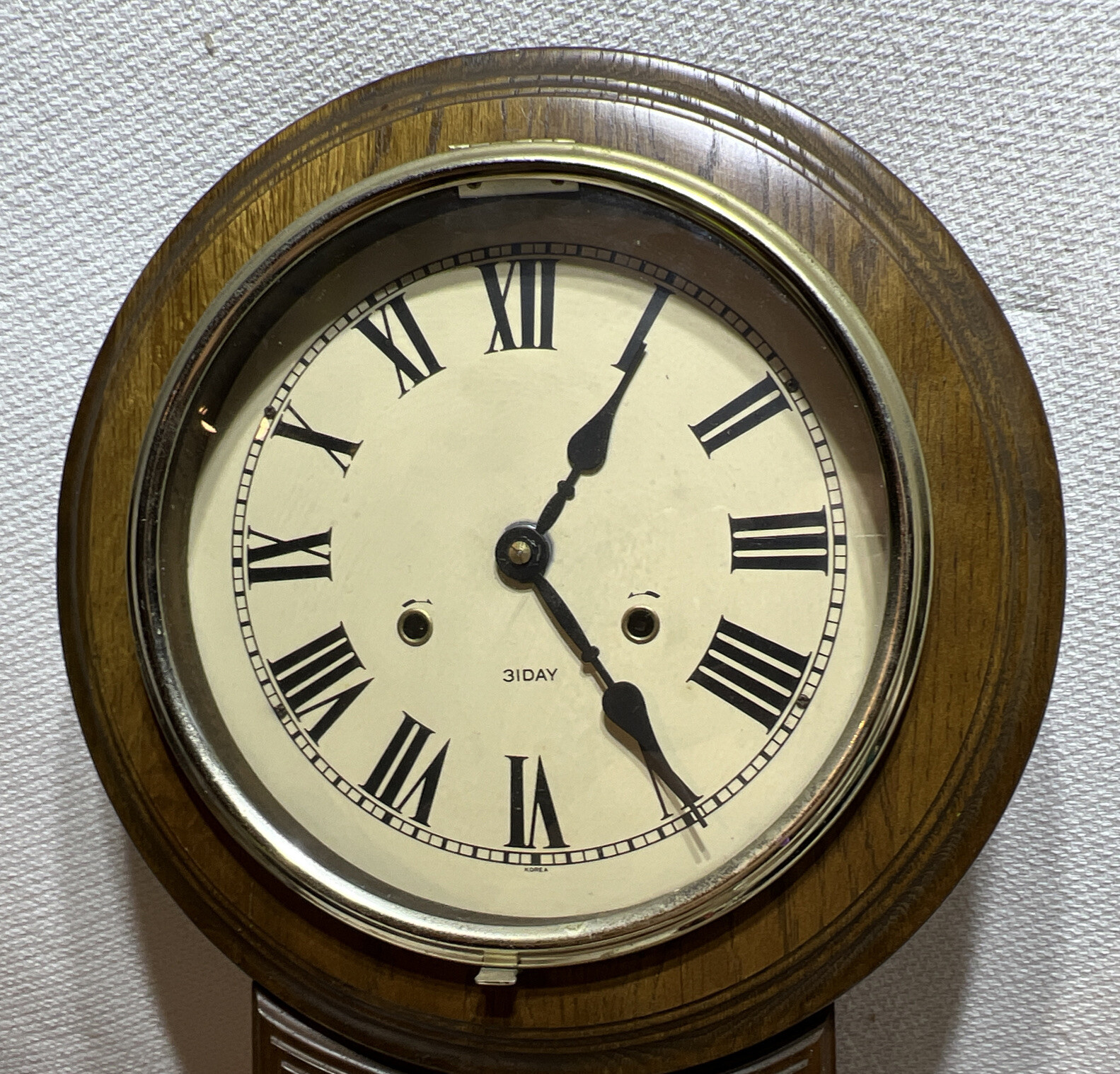 Vintage Regulator 31 Day Wall Clock 777553 untested eBay