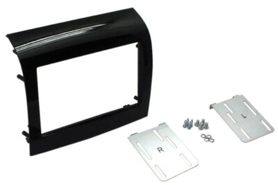 InCarTec 50-938 Double Din Fascia Adaptor Gloss Black for Citroen Relay 2014>