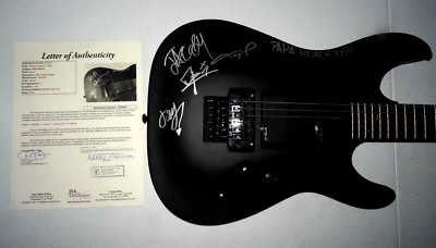 SIGNED PAPA ROACH AUTOGRAPHED SCHECTER GUITAR CERTIFIED AUTHENTIC