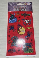 Ultimate Spider-Man Marvel Sandy lion Stickers 2 Sheets 2001 New Sealed
