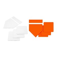 Baseball Softball 5 teiliges Basis Set, Gummi Feldbasen