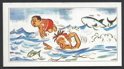 PRIMROSE - LAUREL & HARDY - #39 SAFE TO SWIM ROUND HERE (DICKE KARTE)