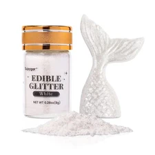 Sujoygar Edible Glitter Drinks Cocktails 8g Cupcake Chocolate Baking Decorating