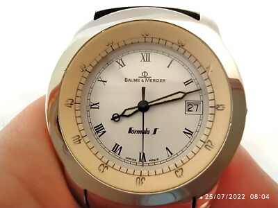 時計 BAUME&MERCIER Baume mercier Formula S Unisex Steel 1980 Ref. MV04F001 | eBay