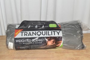Tranquility Temperature Balancing Weighted Blanket with Washable Cover