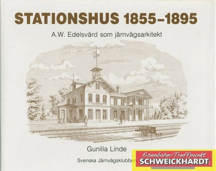Stationshus 1855-1895 - Linde - Svenska Järnvägsklubb - SH217903 - Bild 1 von 1