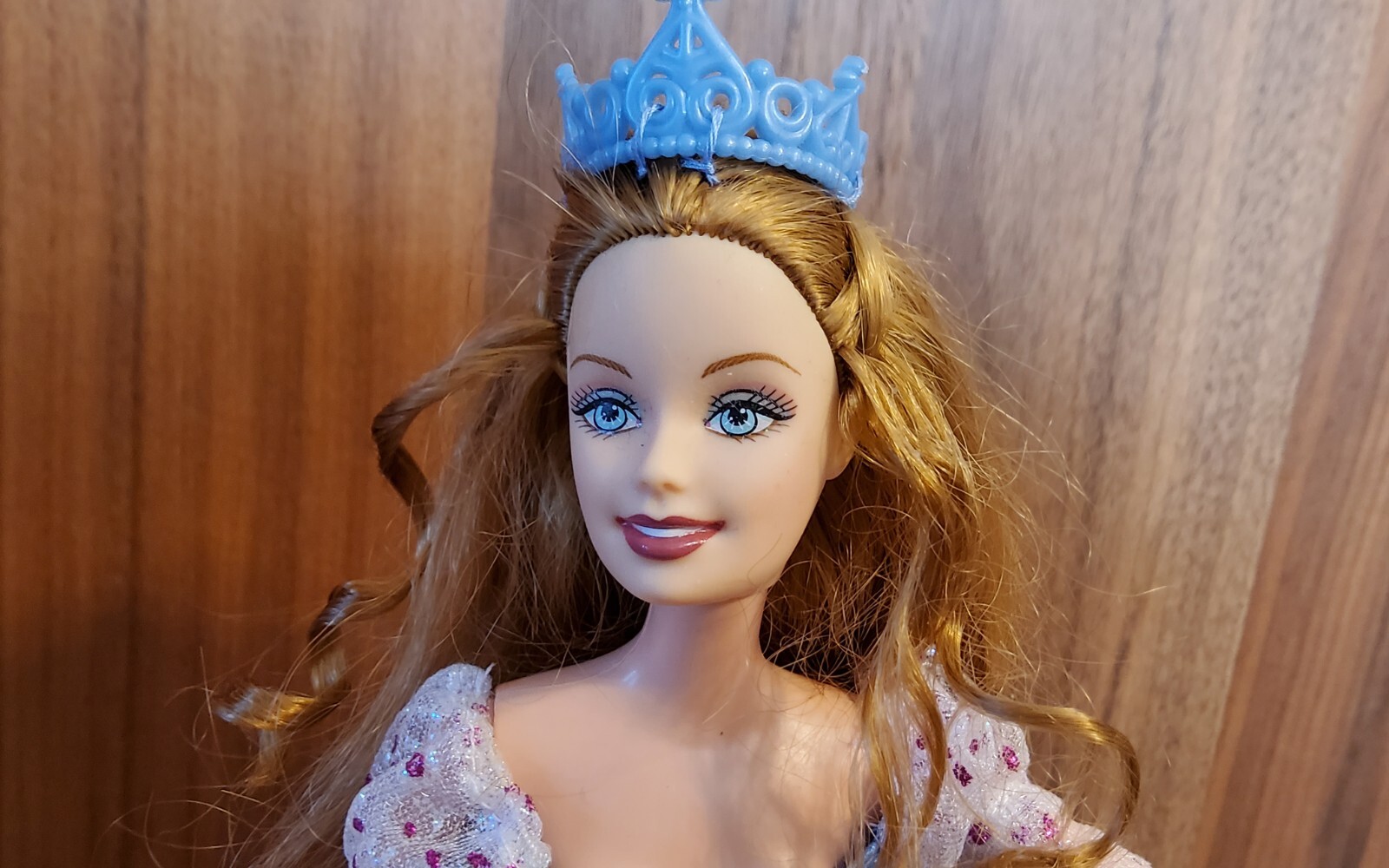 BARBIE PRINCESSES COLLECTION 2004 EXTREMELY RARE SLEEPING BEAUTY DOLL FOREIGN IS