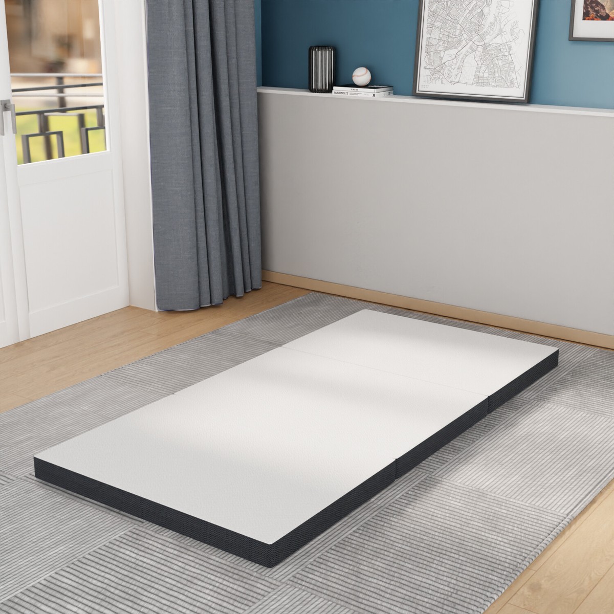 3-inch Folding Mattress, Tri Fold Memory Foam Mattress with