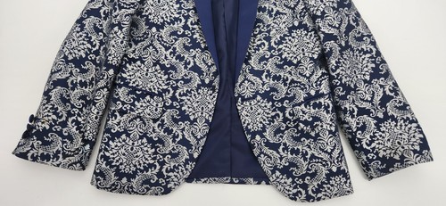Kidsworld of USA 3 Piece Tuxedo Size 5 With Shirt & Tie (Blue & Grey) - Picture 4 of 23
