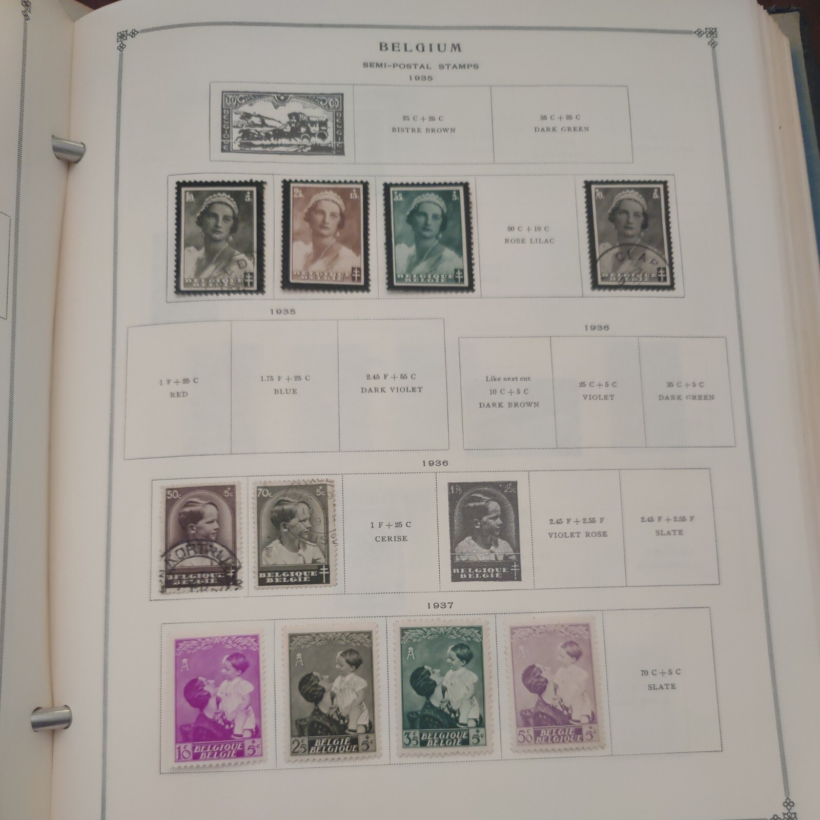 Worldwide stamp collection with Belgium and Luxembourg stamps. .1900s fwd.. hcv! - Photo 16 sur 22