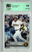 C.J. Abrams 2022 Topps Now #51 Rookie Card PGI 10