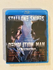 Demolition Man Blu-ray, 1993, Canadian French  Sylvester Stallone  Sci-Fi 