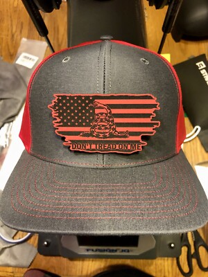 Richardson 312 Baseball Trucker Hat, Adjustable, Red, New, Custom Made to Order