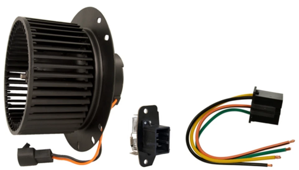 For 2003-2014 Ford E-250 HVAC Blower Motor Kit Front 4 Seasons 2004 2005 2006 - Image 3 of 3