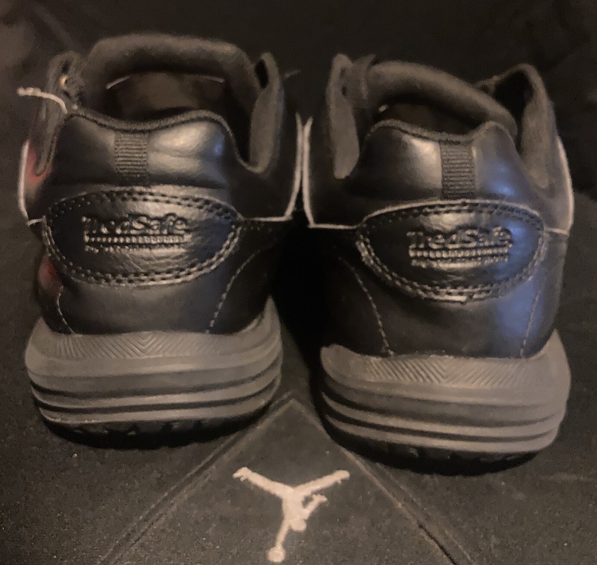 TredSafe Lizzy Womens Black Round Toe Slip Resistant Comfort Work