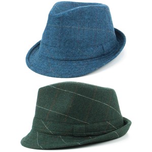 mens green fedora hat