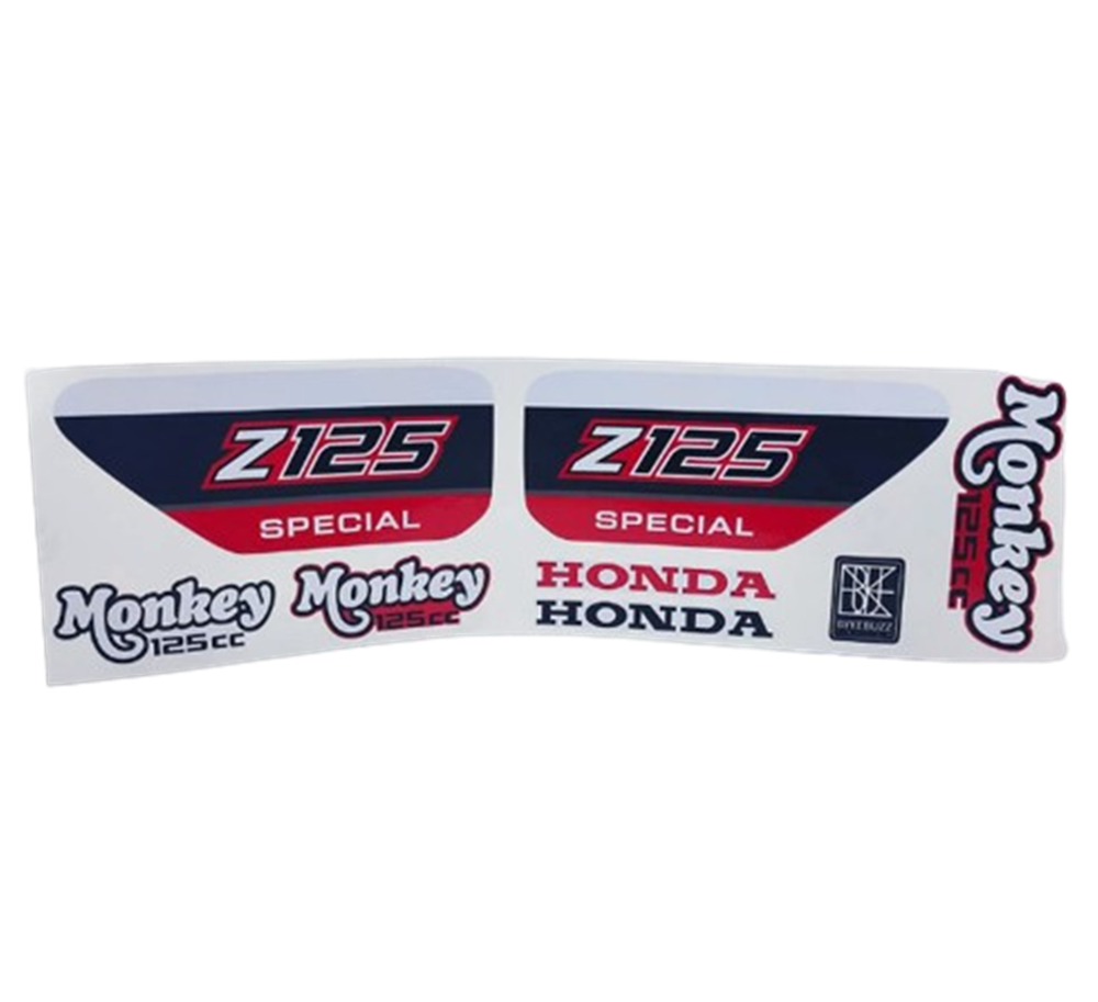 Decals Stickers Air Filter Tank Cover Side For HONDA Monkey
