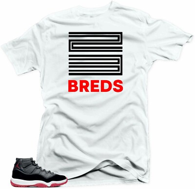 Shirt To Match Jordan 11 Bred 2019 23 Breds White Tee
