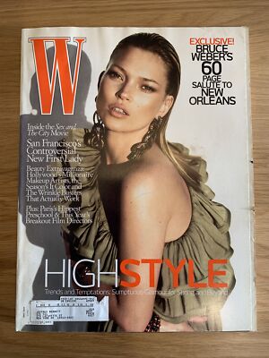 希少W magazine JULY 2008 Bruce weber ケイトモス W Magazine Kate Moss-Bruce Weber April 2008 Issue | eBay
