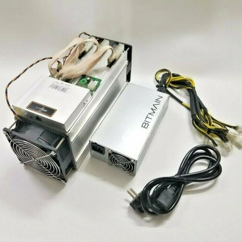 BTC Miner AntMiner S9 13.5T w/ 110V-220V Power Supply Bitcoin Miner IN STOCK US - Image 3 of 4
