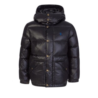 NEU MIT ETIKETT JUNGEN POLO RALPH LAUREN Hawthorne gefütterte Daunenjacke GRÖSSE S Alter 6-7-8 Jahre